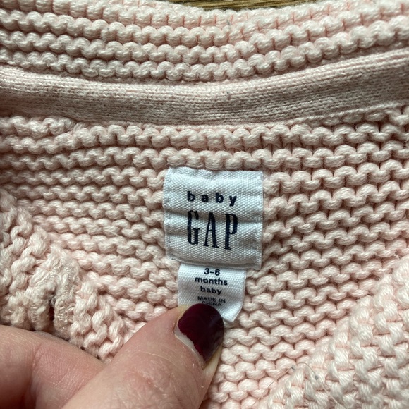 GAP Baby Pink Knit Sweater - Picture 2 of 2